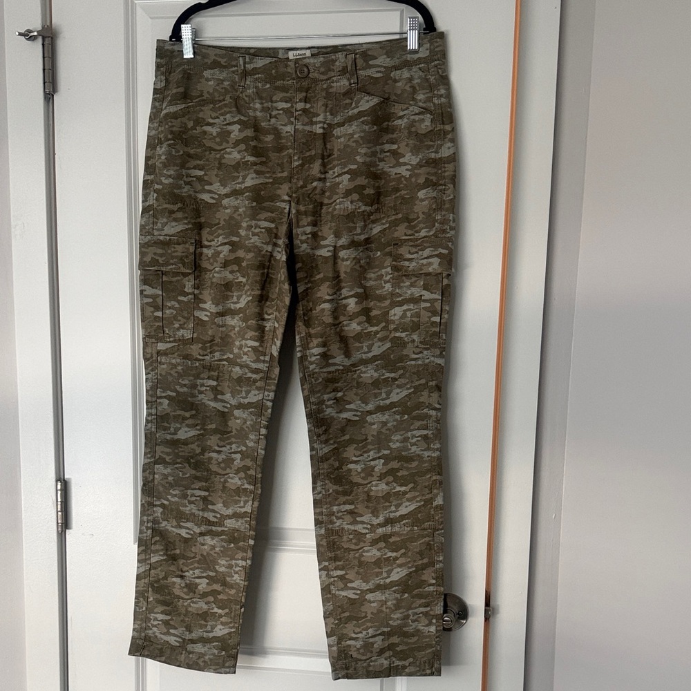 L.L. Bean Women's Camouflage Straight Leg Pants